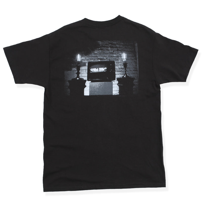 STATIC TUNE IN Tee Black Back