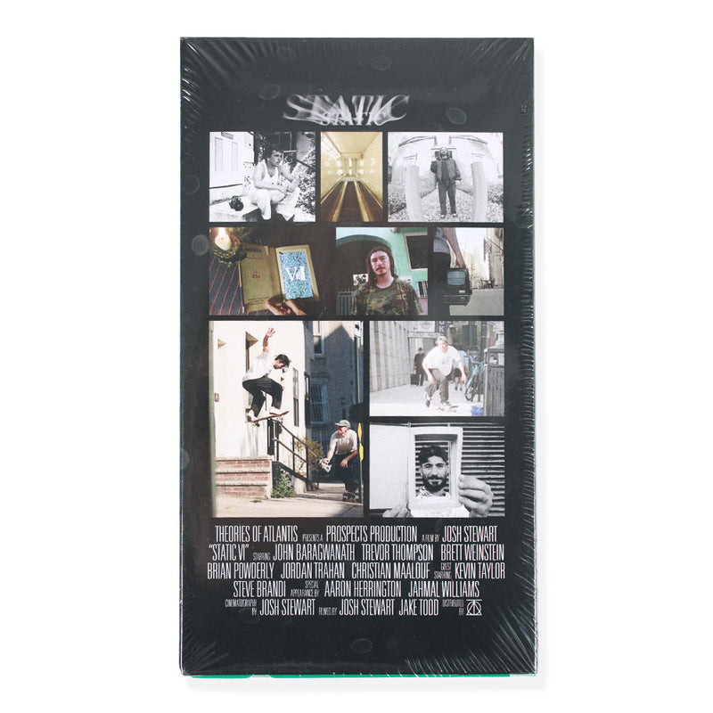Static VI SPECIAL EDITION GREEN VHS Back
