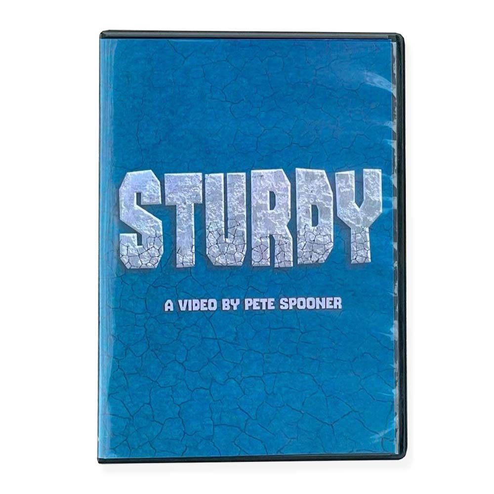 "STURDY" DVD by PETE SPOONER FRONT