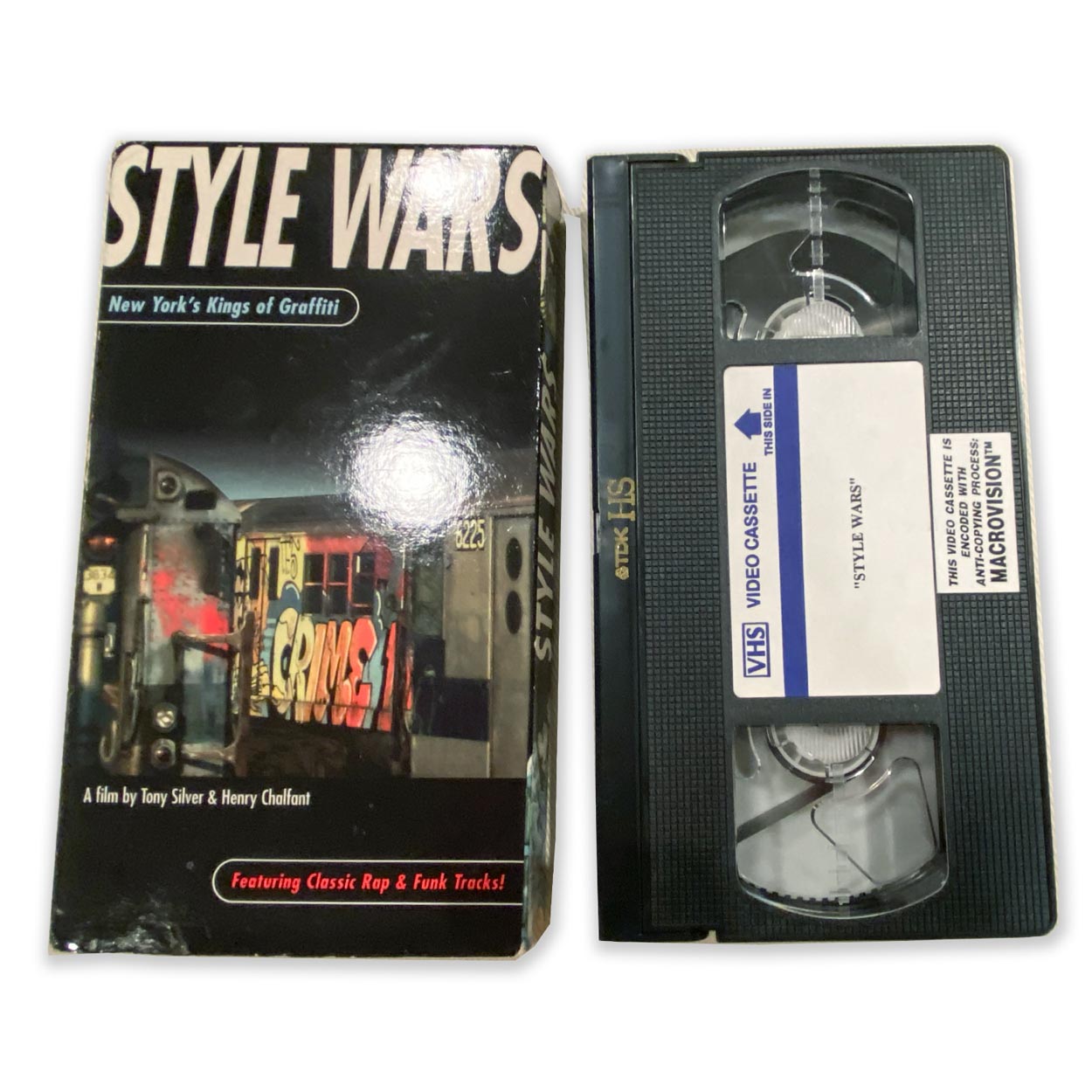 Vintage Syle Wars Graffiti Documentary VHS Tape 1983