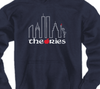 Theories Big Apple Hoodie Navy