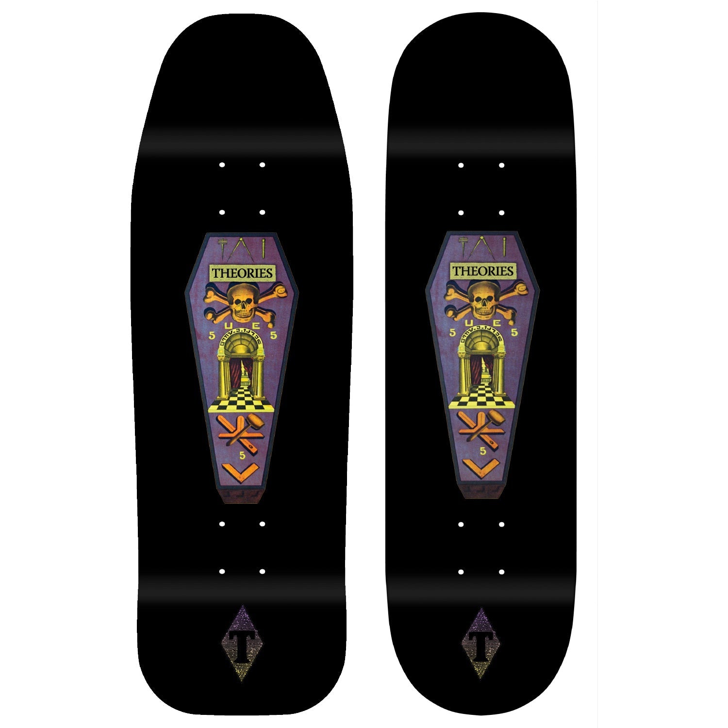Theories Skate Coffin Skateboard Deck