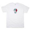 Studio Skateboards DICEY TEE WHITE FRONT