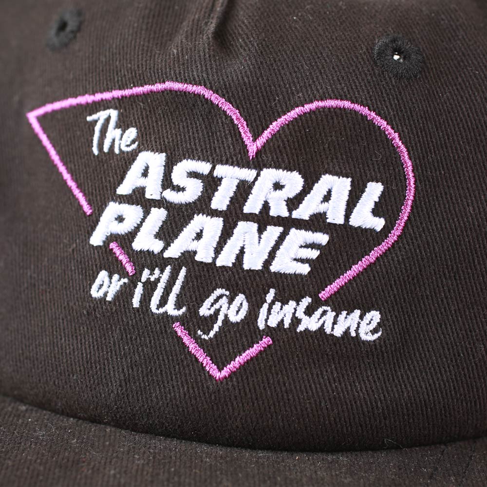 Theories Astral Plane Strapback Hat Washed Black