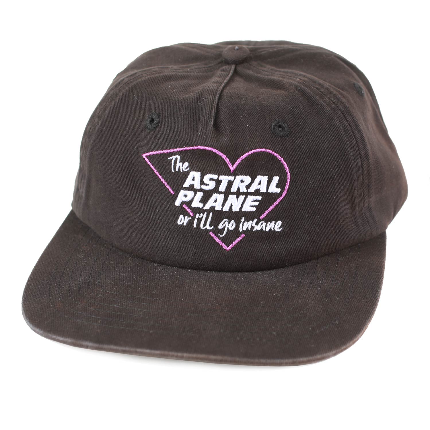 Theories Astral Plane Strapback Hat Washed Black