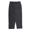 Theories BELVEDERE PLEATED DENIM TROUSERS Washed Black Jeans FRONT