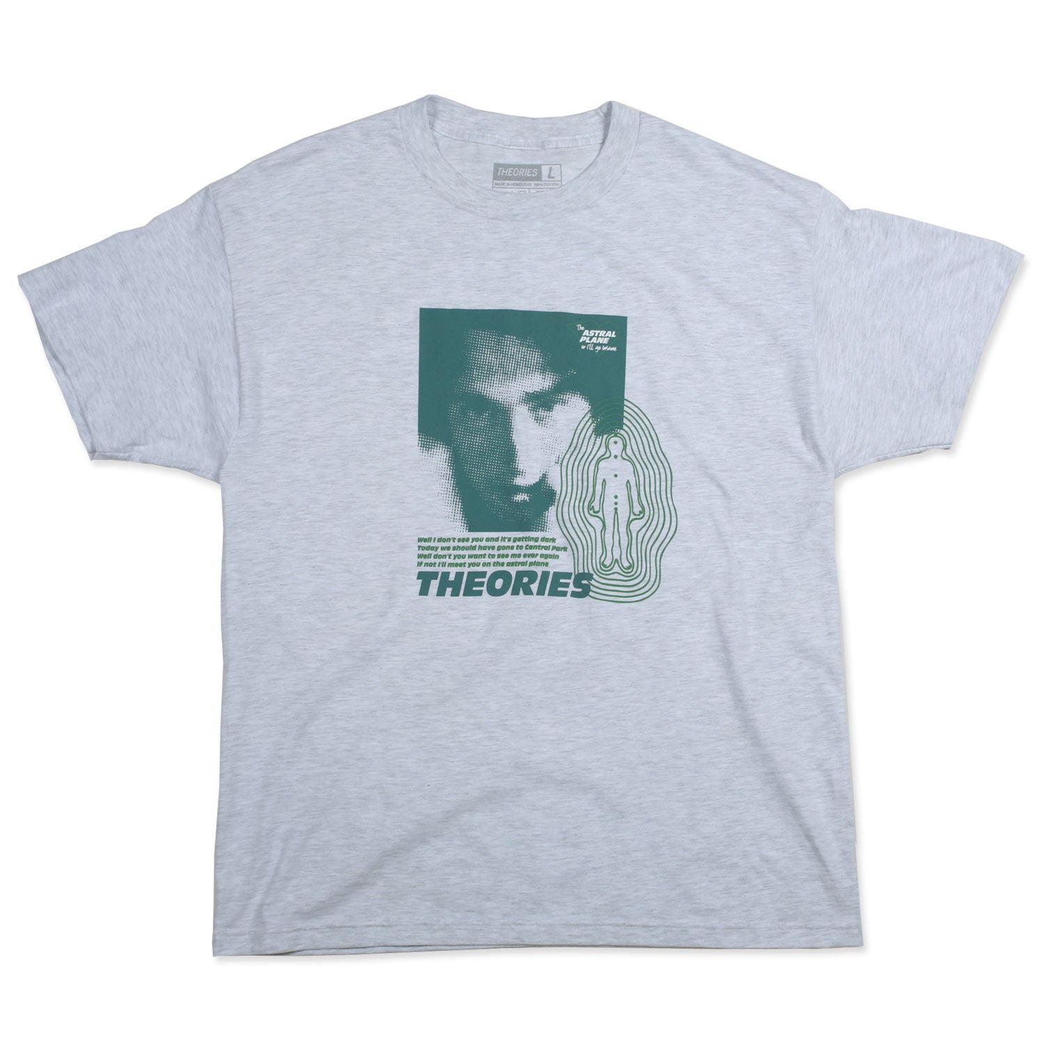 Theories Astral Plane Tee Ash Grey