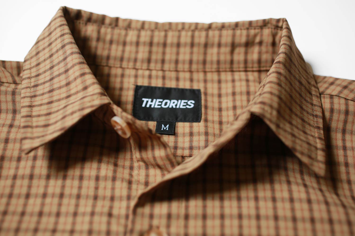 Theories Avignon Flanellhemd Caramel VORBESTELLEN