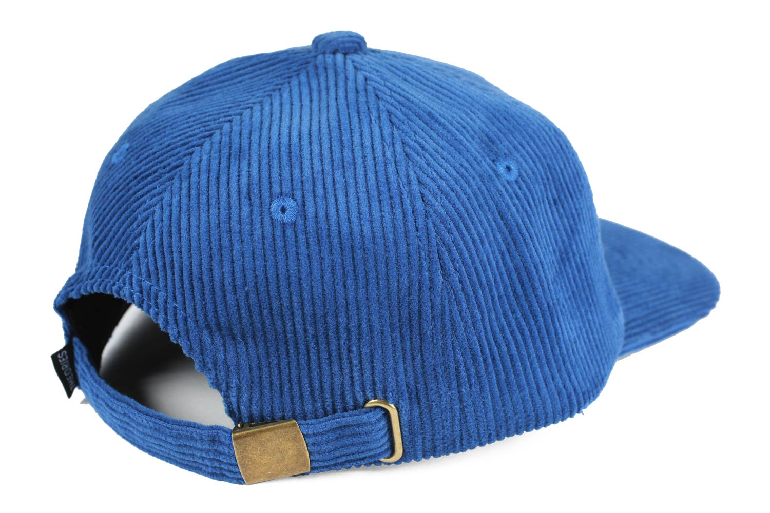 Theories Big Apple Corduroy Strapback Hat Royal Blue
