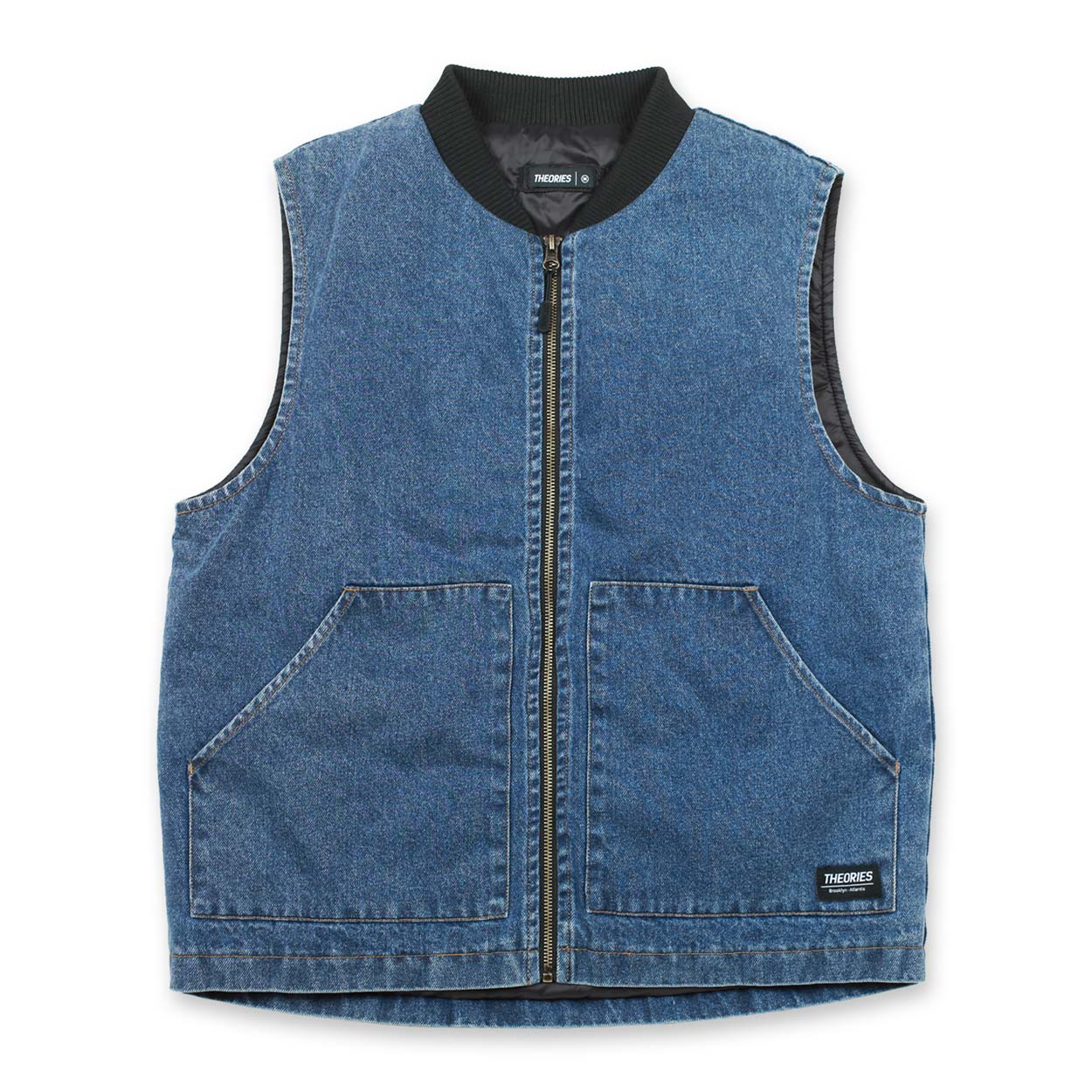 Theories Dakota Denim Vest – THEORIES OF ATLANTIS