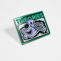 Theories Enigma Enamel Pin