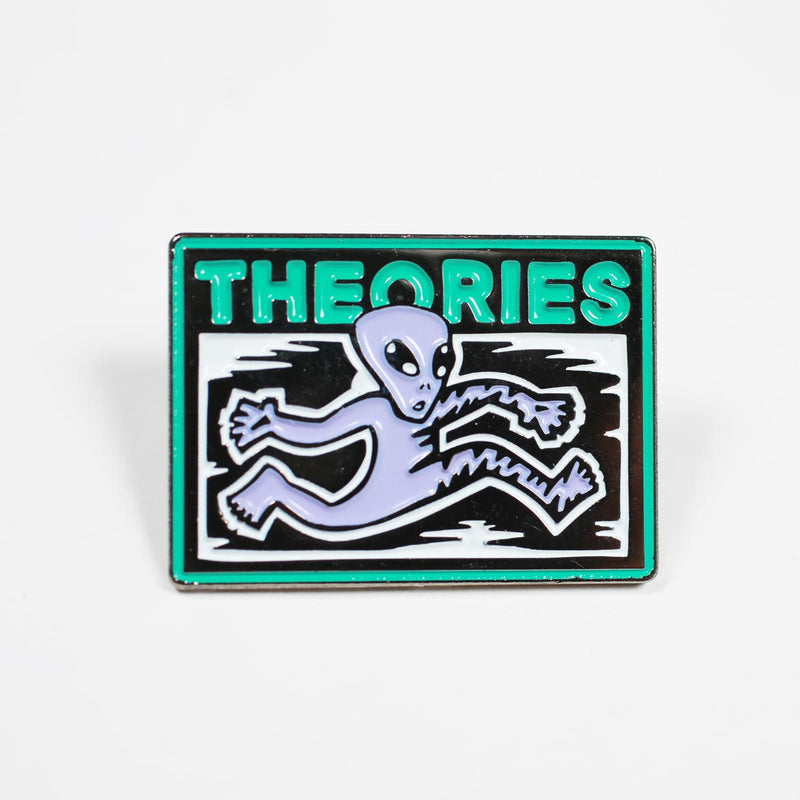 Theories Enigma Enamel Pin