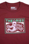 Theories Enigma Tee Burgundy