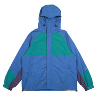 Theories Gale Shell Jacket Blue and Green