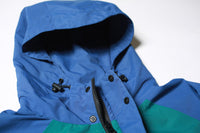 Theories Gale Shell Jacket Blue and Green