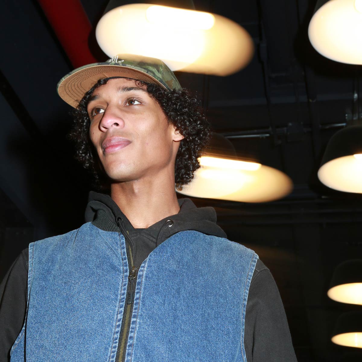 Theories Hand of Theories Strapback Hat Real Tree Camo