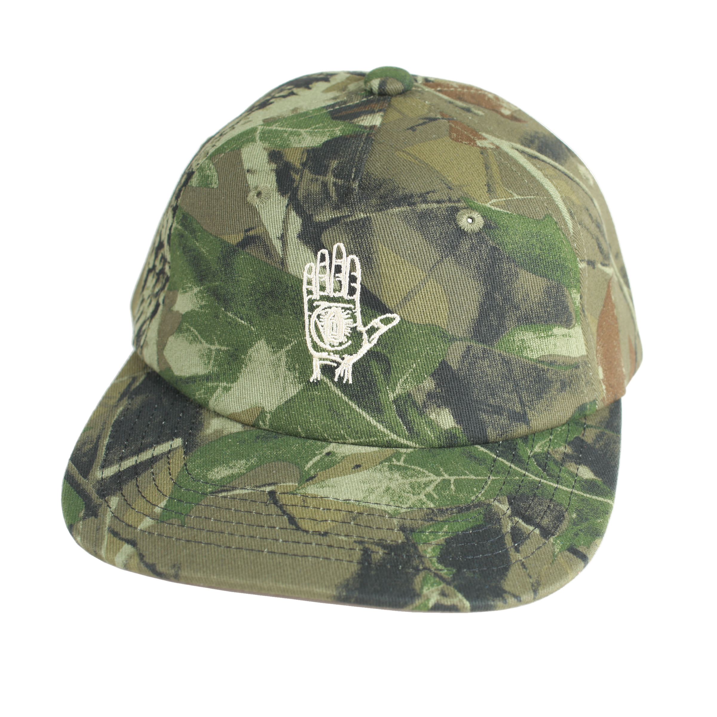 Theories Hand of Theories Strapback Hat Real Tree Camo