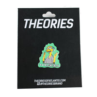 Theories Healthy Green Glow Simpsons Enamel Pin