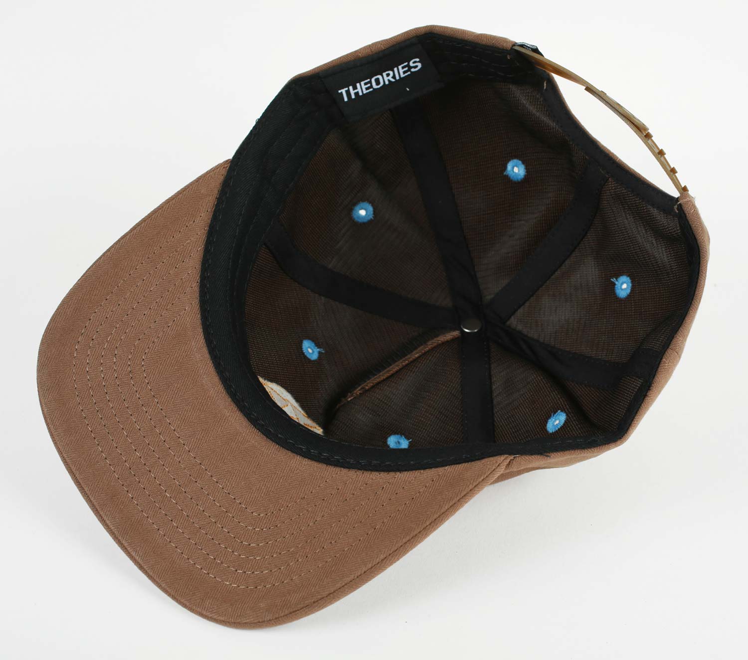 Theories Hollywood Snapback Hat Brown