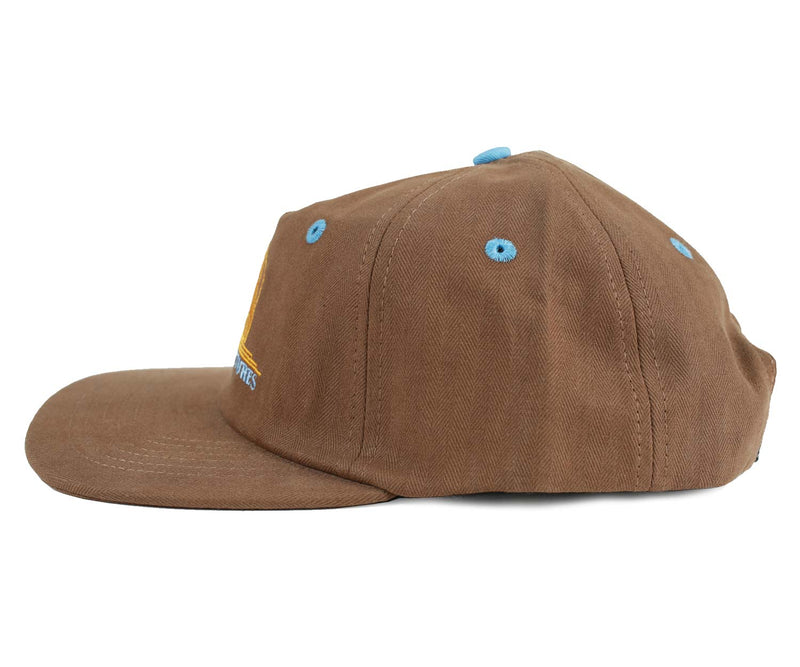 Theories Hollywood Snapback Hat Brown