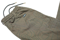Theories Stamp Lounge Pant Contour Green