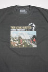 Theories Majesties Garment-Dyed Tee Washed Black