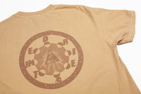Theories Morning Star Tee Garment Dyed Tee Mustard
