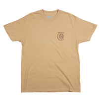 Theories Morning Star Tee Garment Dyed Tee Mustard