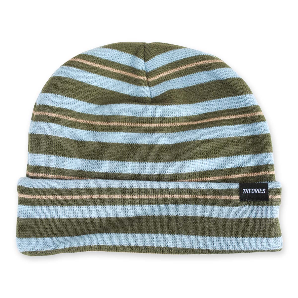 Theories New School Beanie Evergreen/Sky Blue