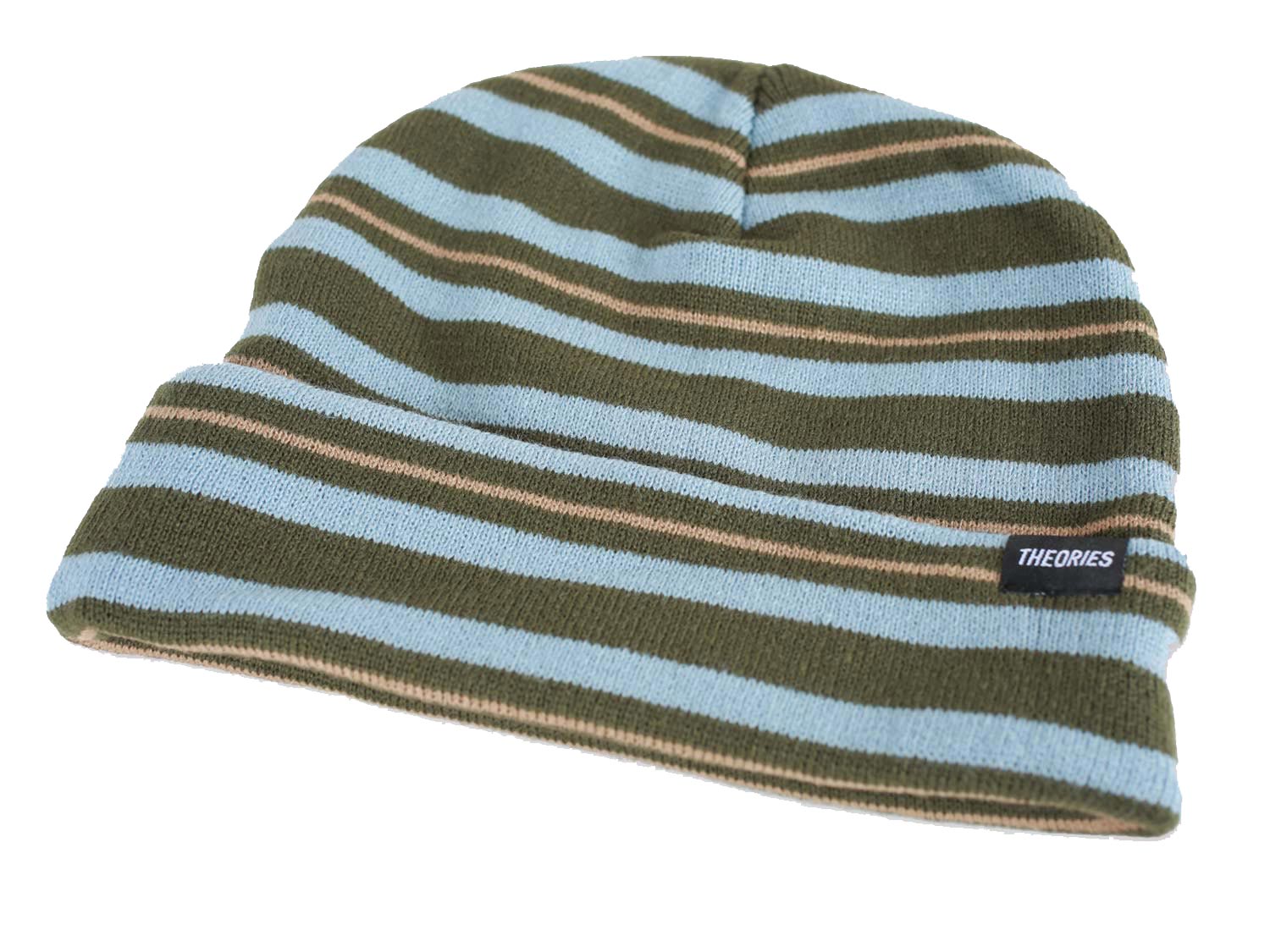Theories New School Beanie Evergreen/Sky Blue