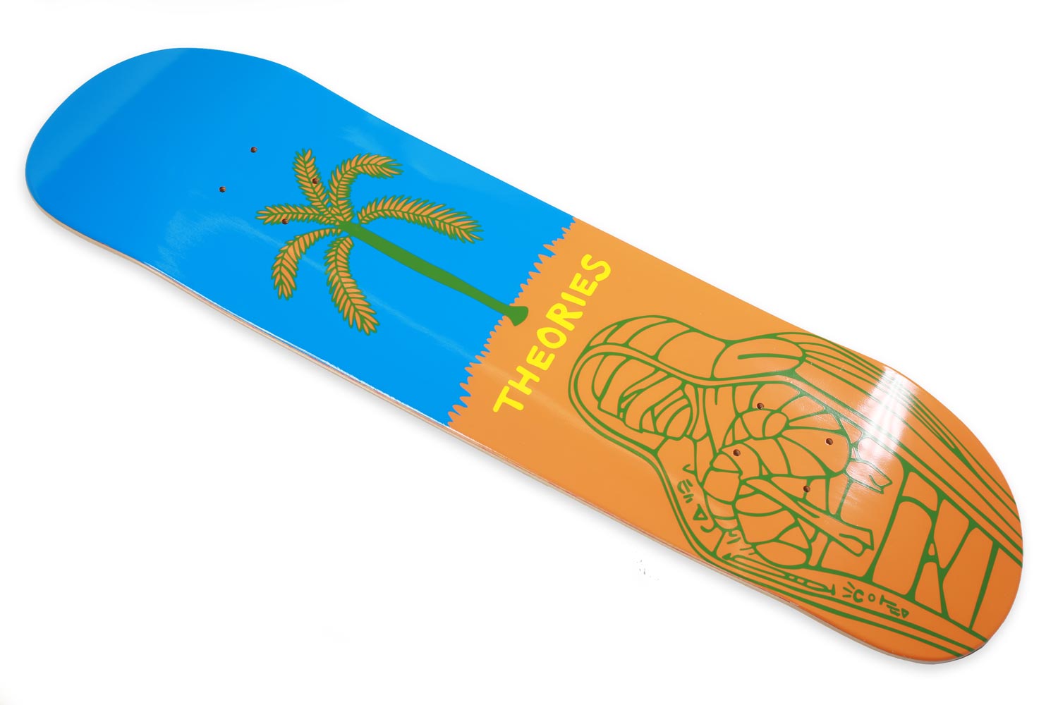 Theories Pushin Pyramids Skateboard Deck