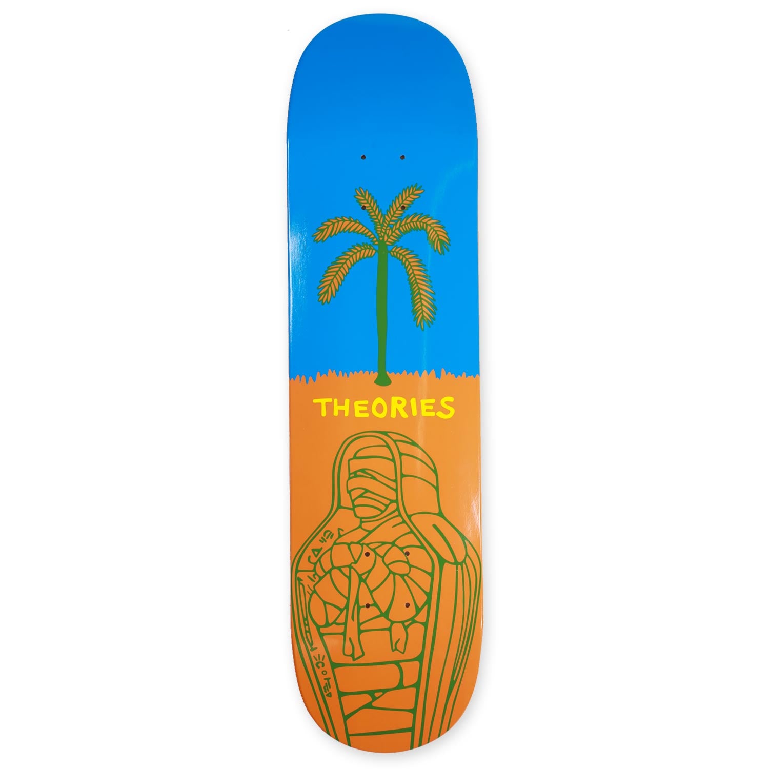 Theories Pushin Pyramids Skateboard Deck