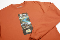 Theories Virtual Reality Longsleeve Tee Texas Orange