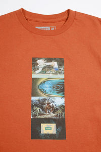 Theories Virtual Reality Longsleeve Tee Texas Orange