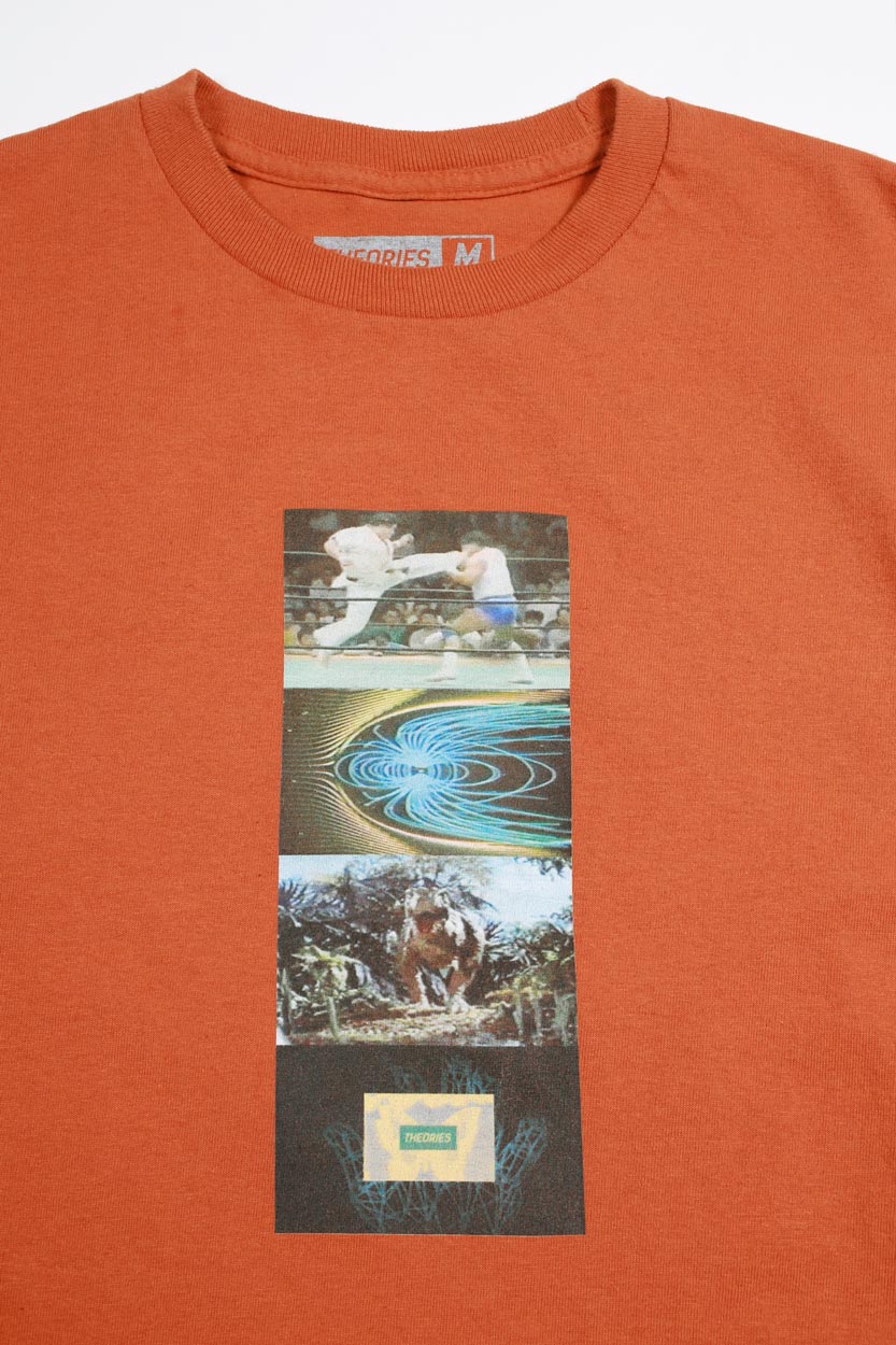 Theories Virtual Reality Longsleeve Tee Texas Orange