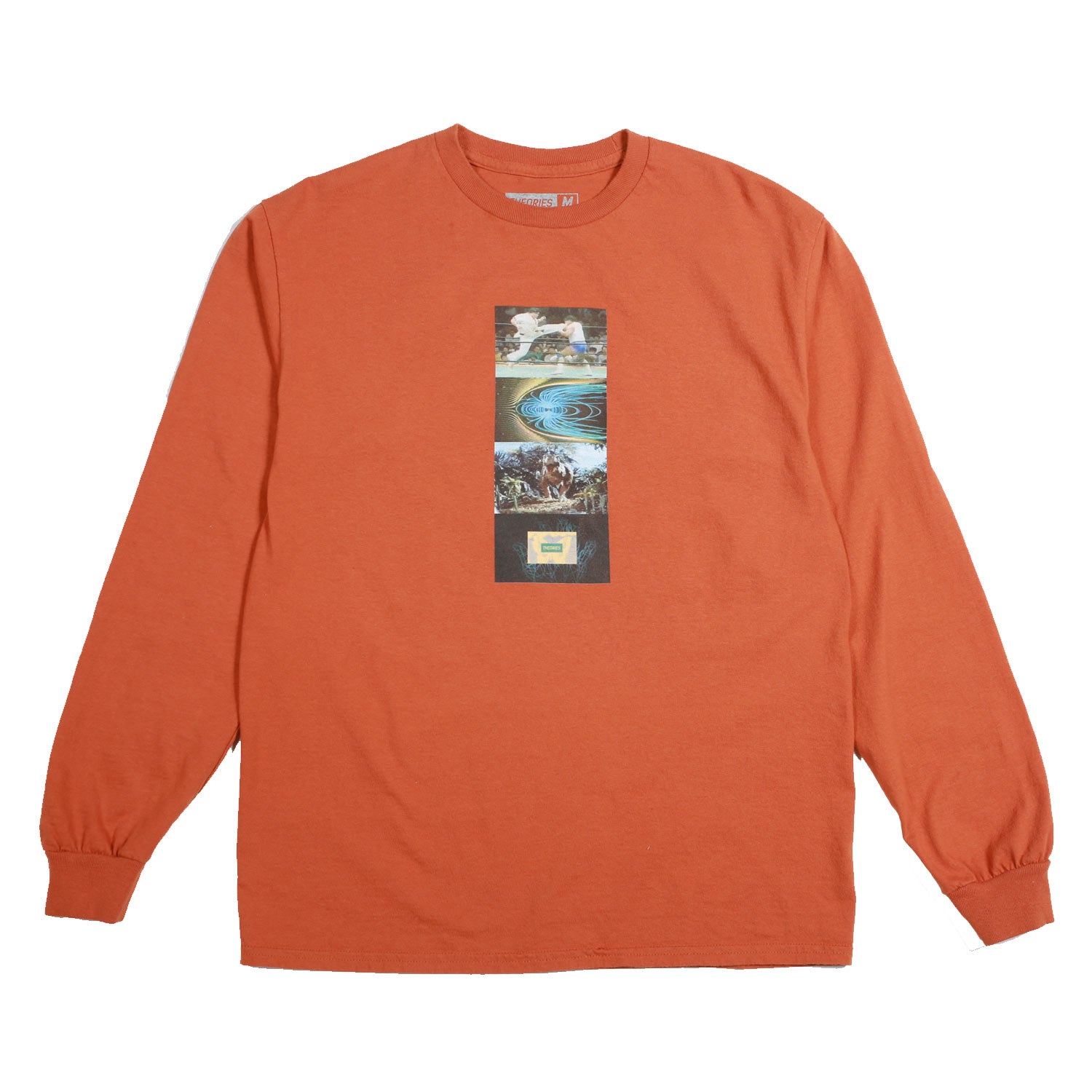 Theories Virtual Reality Longsleeve Tee Texas Orange