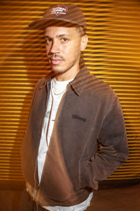 Theories Carpenter Work Jacket Washed Copper