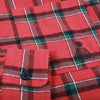 Theories CASCADIA CORD COLLAR FLANNEL Shirt Brick Pocket