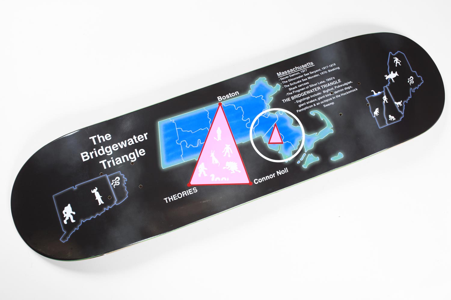 Theories Connor Noll Bridgewater Triangle Pro Skateboard Deck