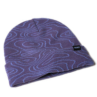 Theories Contour Beanie Eggplant
