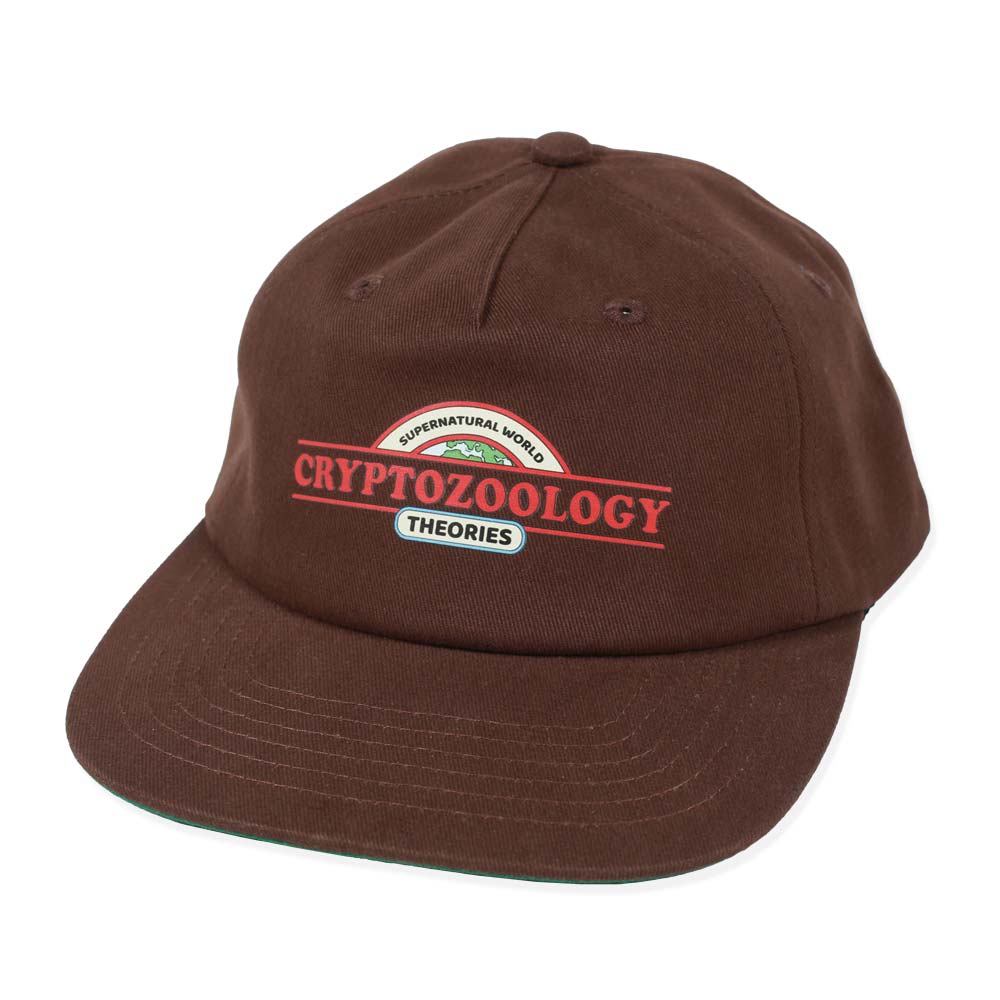 Theories CRYPTOZOOLOGIST Snapback HAT BROWN Front