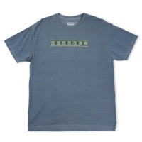 Theories Easter Island Vacation Garment Dyed Tee Washed Slate