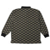 Theories ESP Long Sleeve Polo Shirt Navy Back