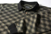Theories ESP Long Sleeve Polo Shirt Navy Front Detail