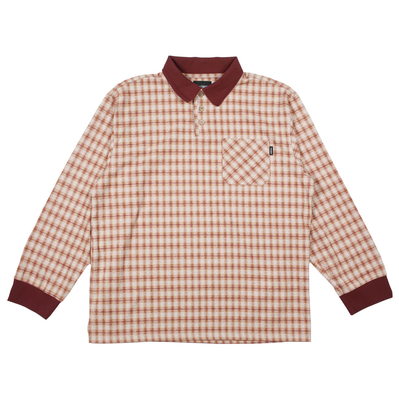 Theories E.S.P. Longsleeve Polohemd Peach - KEIN ANGEBOT FÜR SP PREBOOK