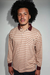 Theories E.S.P. Longsleeve Polohemd Peach - KEIN ANGEBOT FÜR SP PREBOOK