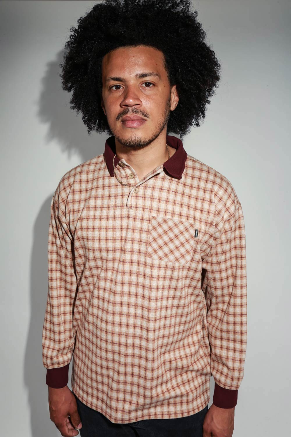 Theories E.S.P. Longsleeve Polohemd Peach - KEIN ANGEBOT FÜR SP PREBOOK
