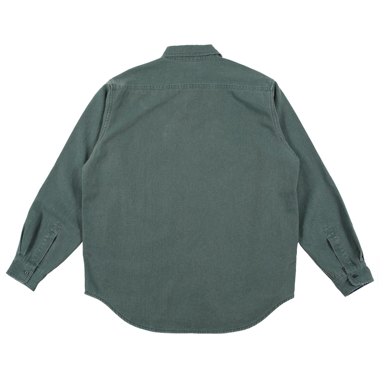 Theories Flannel Lined Union Shirt Sea Green