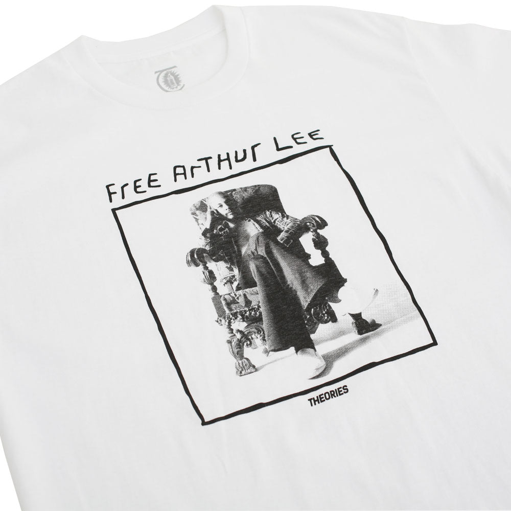 Theories FREE ARTHUR LEE Tee White Detail