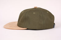 Theories Hand of Theories Strapback Washed Green / Cedar Suede